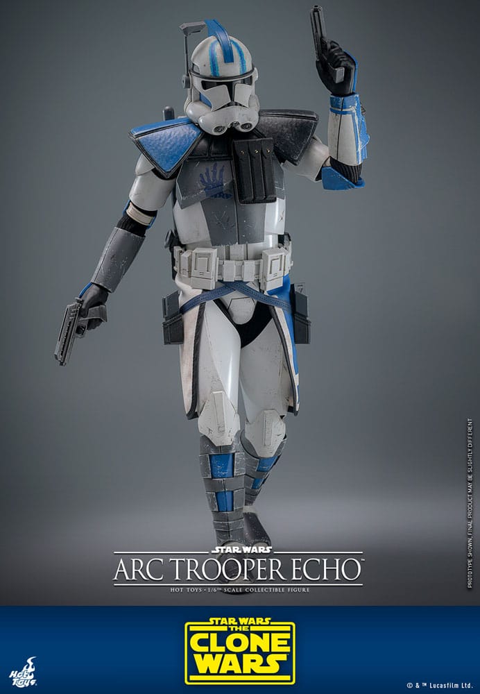 Star Wars: The Clone Wars Action Figure 1/6 Arc Trooper Echo 30 cm 4895228618825