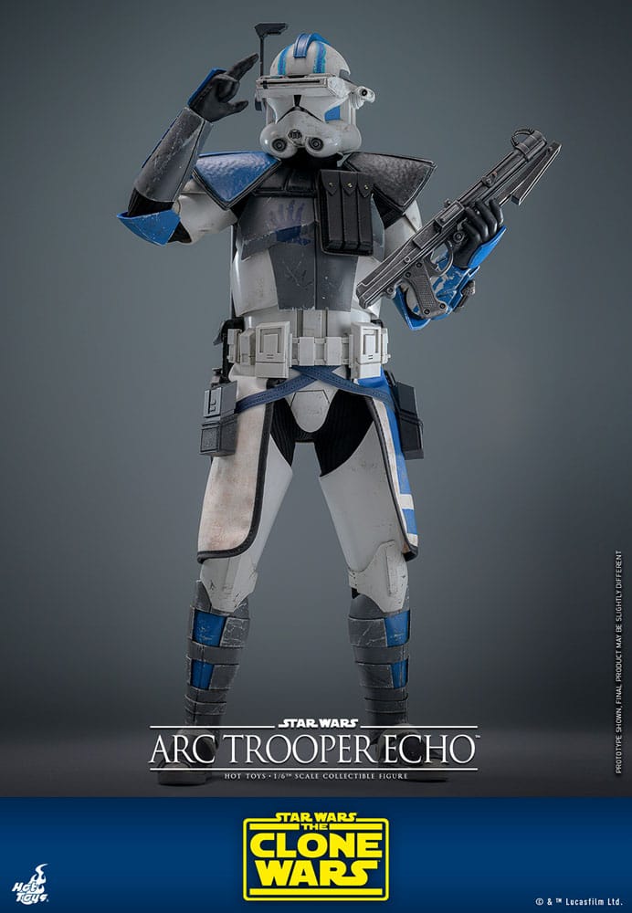 Star Wars: The Clone Wars Action Figure 1/6 Arc Trooper Echo 30 cm 4895228618825