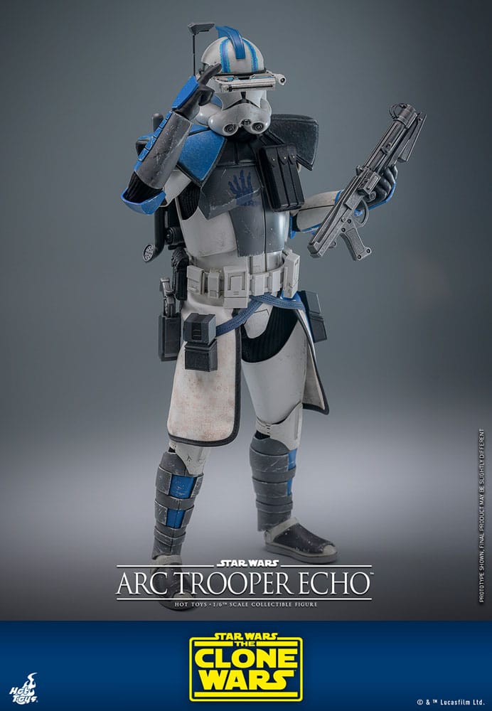 Star Wars: The Clone Wars Action Figure 1/6 Arc Trooper Echo 30 cm 4895228618825