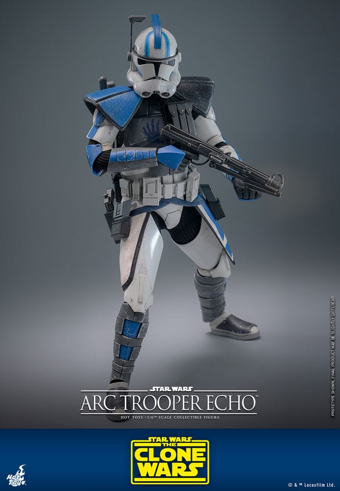 Star Wars: The Clone Wars Action Figure 1/6 Arc Trooper Echo 30 cm 4895228618825