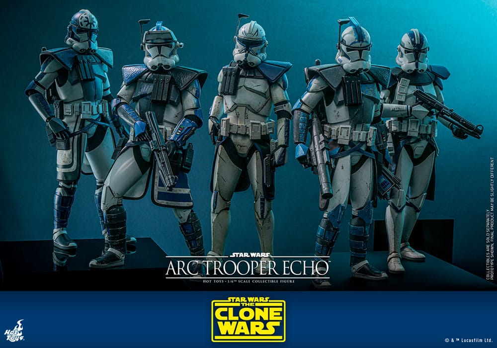 Star Wars: The Clone Wars Action Figure 1/6 Arc Trooper Echo 30 cm 4895228618825