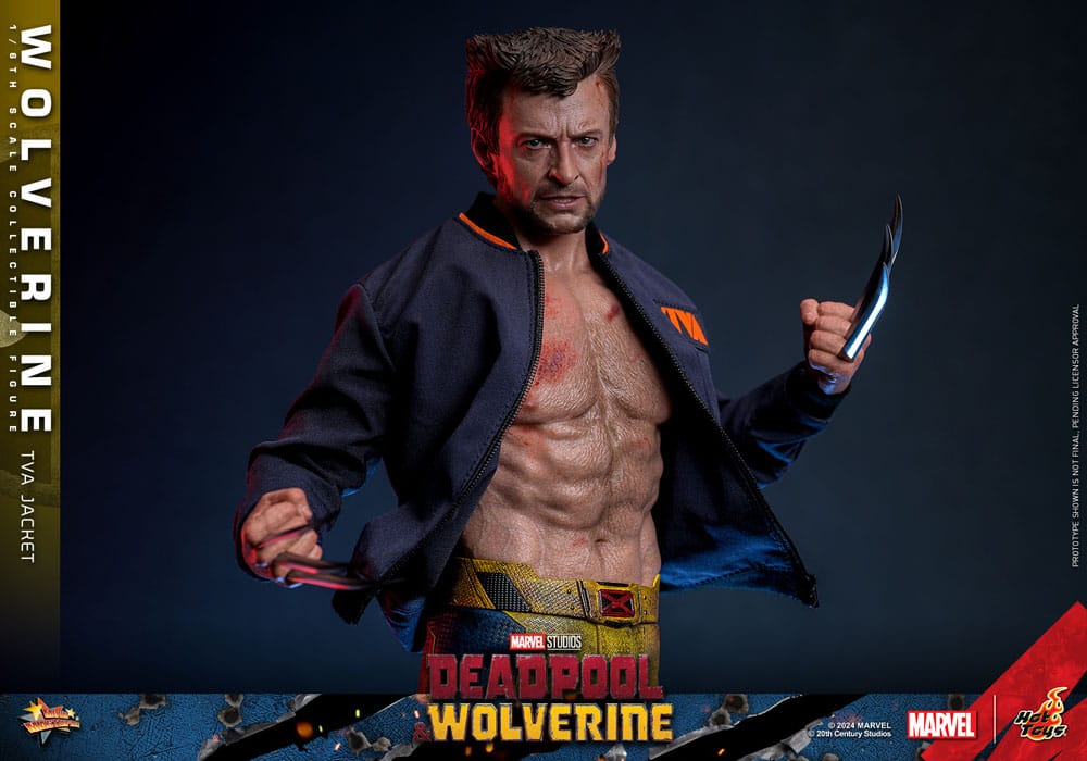 Deadpool & Wolverine Movie Masterpiece Action Figure 1/6 Wolverine (TVA Jacket Version) 31 cm 4895228618986