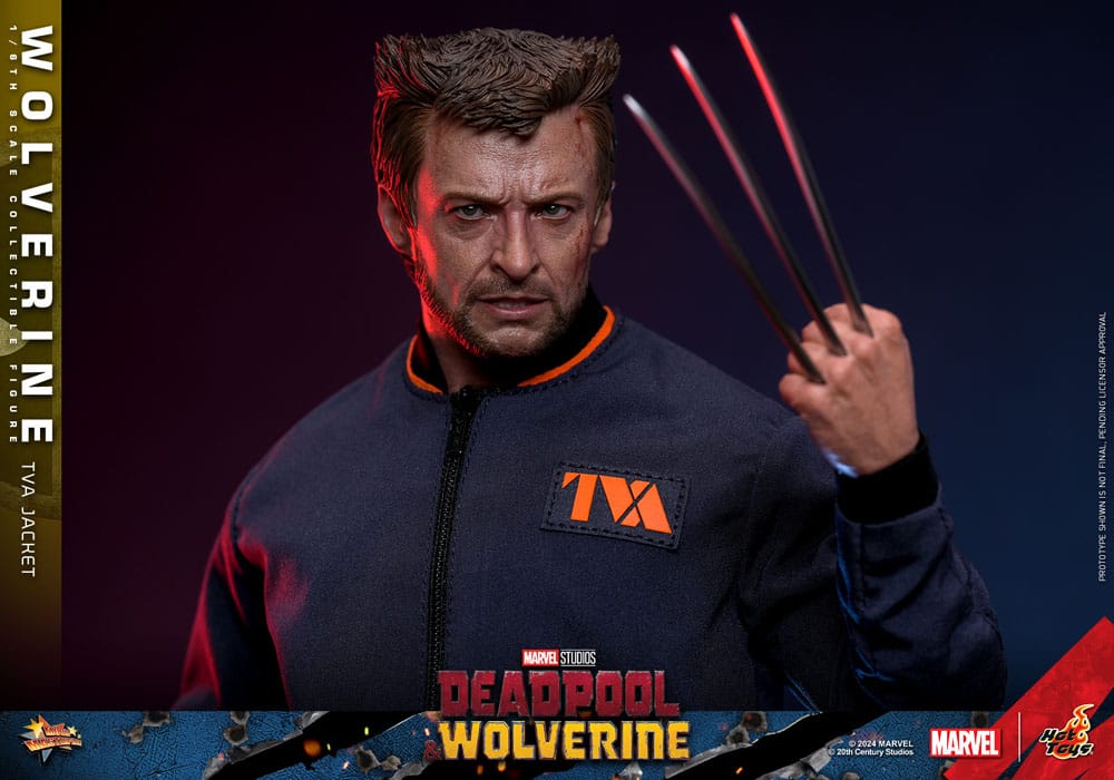 Deadpool & Wolverine Movie Masterpiece Action Figure 1/6 Wolverine (TVA Jacket Version) 31 cm 4895228618986