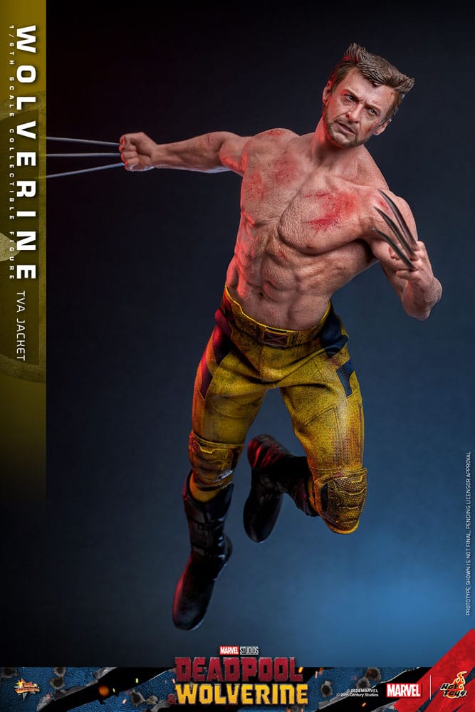 Deadpool & Wolverine Movie Masterpiece Action Figure 1/6 Wolverine (TVA Jacket Version) 31 cm 4895228618986