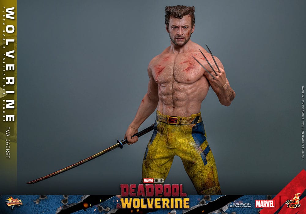 Deadpool & Wolverine Movie Masterpiece Action Figure 1/6 Wolverine (TVA Jacket Version) 31 cm 4895228618986