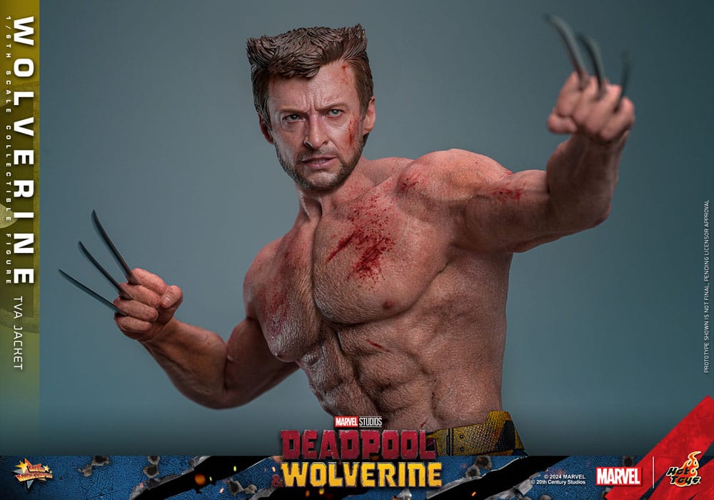 Deadpool & Wolverine Movie Masterpiece Action Figure 1/6 Wolverine (TVA Jacket Version) 31 cm 4895228618986