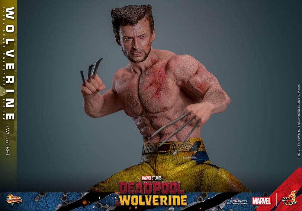 Deadpool & Wolverine Movie Masterpiece Action Figure 1/6 Wolverine (TVA Jacket Version) 31 cm 4895228618986