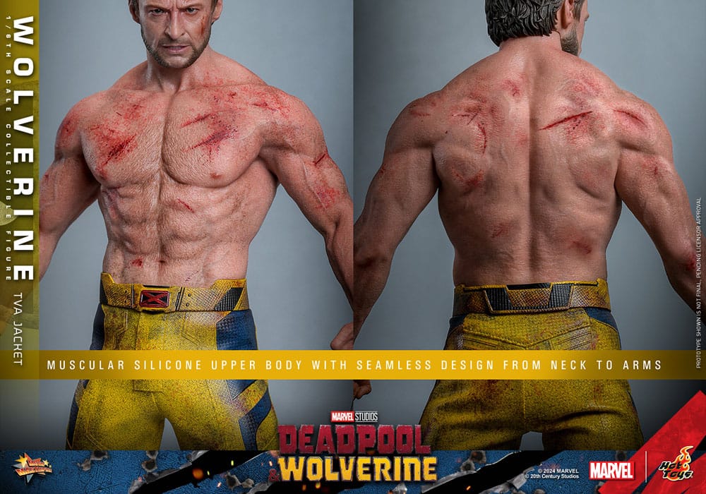 Deadpool & Wolverine Movie Masterpiece Action Figure 1/6 Wolverine (TVA Jacket Version) 31 cm 4895228618986