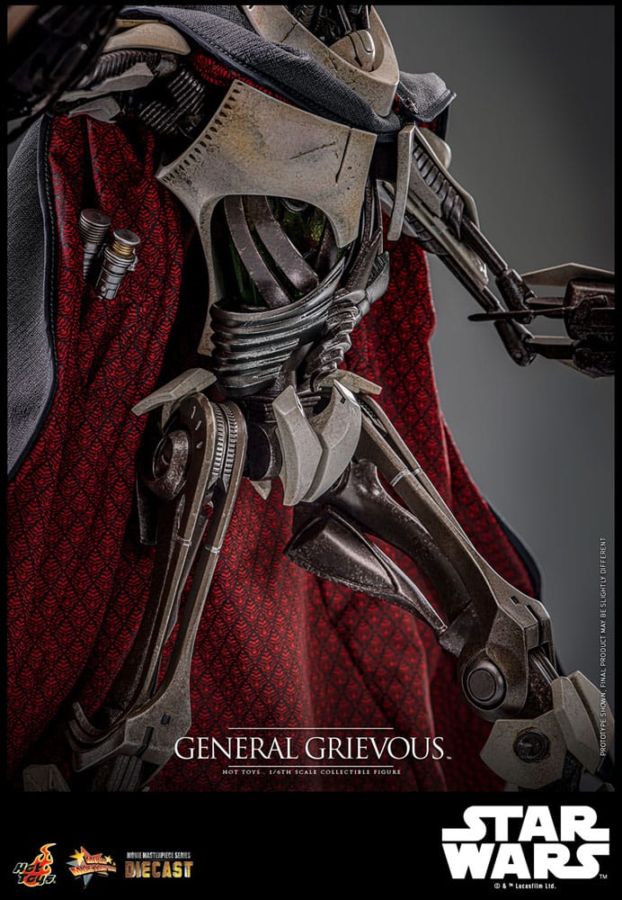 Star Wars Movie Masterpiece Diecast Action Figure 1/6 General Grievous 42 cm 4895228619068