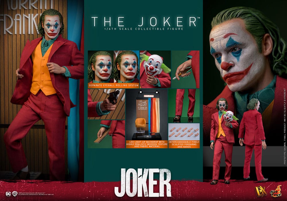 Joker Movie Masterpiece Action Figure 1/6 The Joker 30 cm 4895228619105