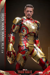 Iron Man 3 Movie Masterpiece Diecast Action Figure 1/6 Iron Man Mark XLII (2.0) Deluxe 32 cm 4895228619044