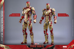 Iron Man 3 Movie Masterpiece Diecast Action Figure 1/6 Iron Man Mark XLII (2.0) Deluxe 32 cm 4895228619044