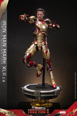 Iron Man 3 Movie Masterpiece Diecast Action Figure 1/6 Iron Man Mark XLII (2.0) 32 cm 4895228619020