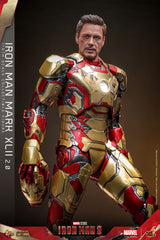 Iron Man 3 Movie Masterpiece Diecast Action Figure 1/6 Iron Man Mark XLII (2.0) 32 cm 4895228619020