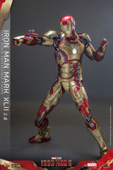 Iron Man 3 Movie Masterpiece Diecast Action Figure 1/6 Iron Man Mark XLII (2.0) 32 cm 4895228619020