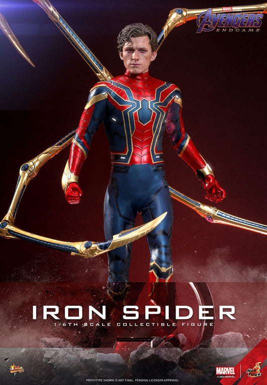 Avengers: Endgame Movie Masterpiece Action Figure 1/6 Iron Spider 28 cm 4895228619082