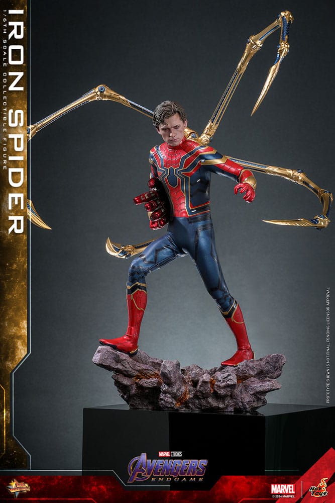 Avengers: Endgame Movie Masterpiece Action Figure 1/6 Iron Spider 28 cm 4895228619082