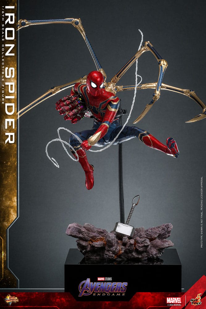 Avengers: Endgame Movie Masterpiece Action Figure 1/6 Iron Spider 28 cm 4895228619082