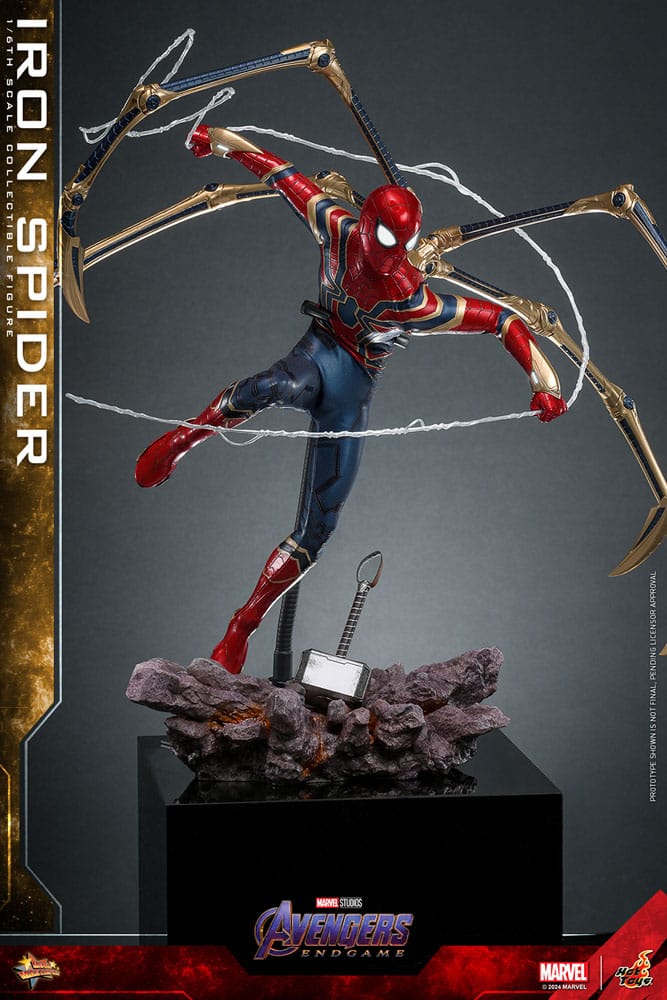 Avengers: Endgame Movie Masterpiece Action Figure 1/6 Iron Spider 28 cm 4895228619082