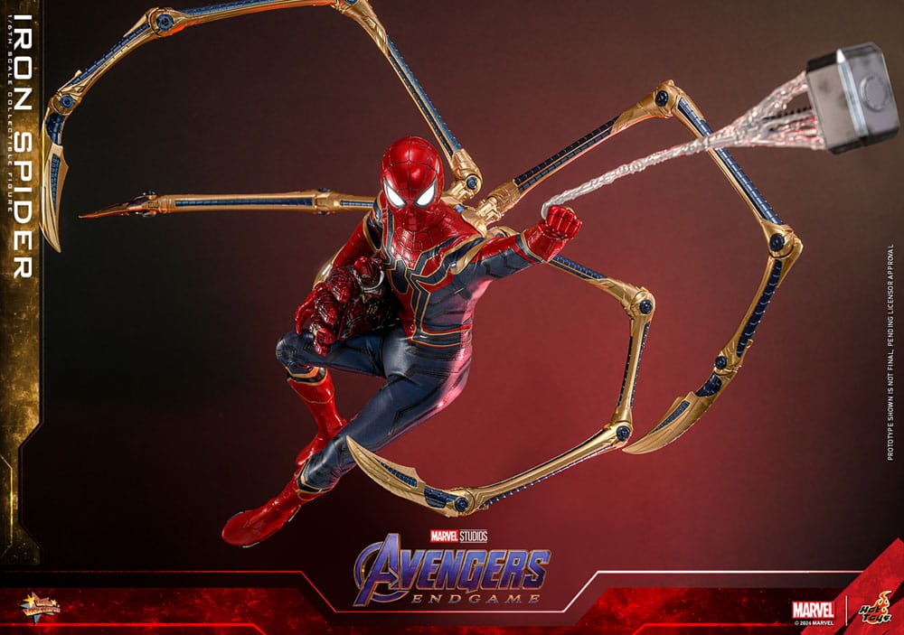 Avengers: Endgame Movie Masterpiece Action Figure 1/6 Iron Spider 28 cm 4895228619082