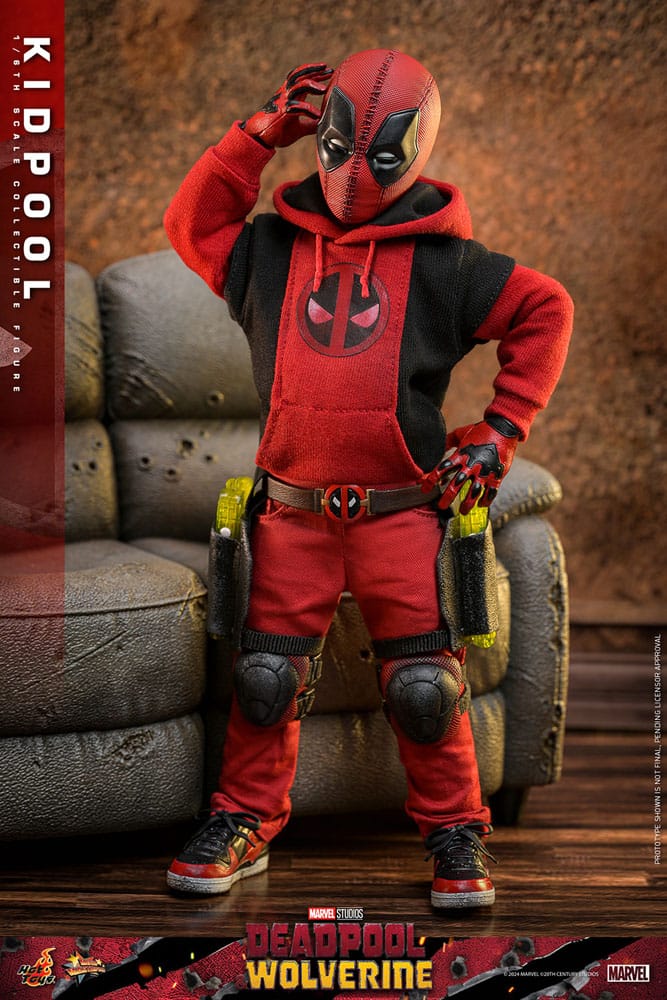 Deadpool & Wolverine Movie Masterpiece Action Figure 1/6 Kidpool 22 cm 4895228619266