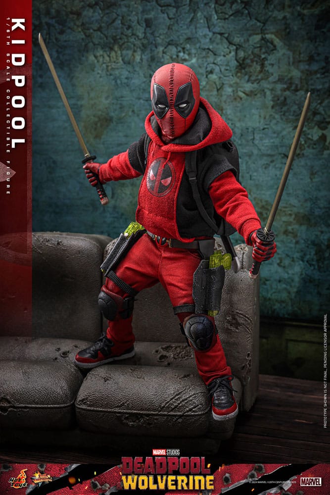 Deadpool & Wolverine Movie Masterpiece Action Figure 1/6 Kidpool 22 cm 4895228619266