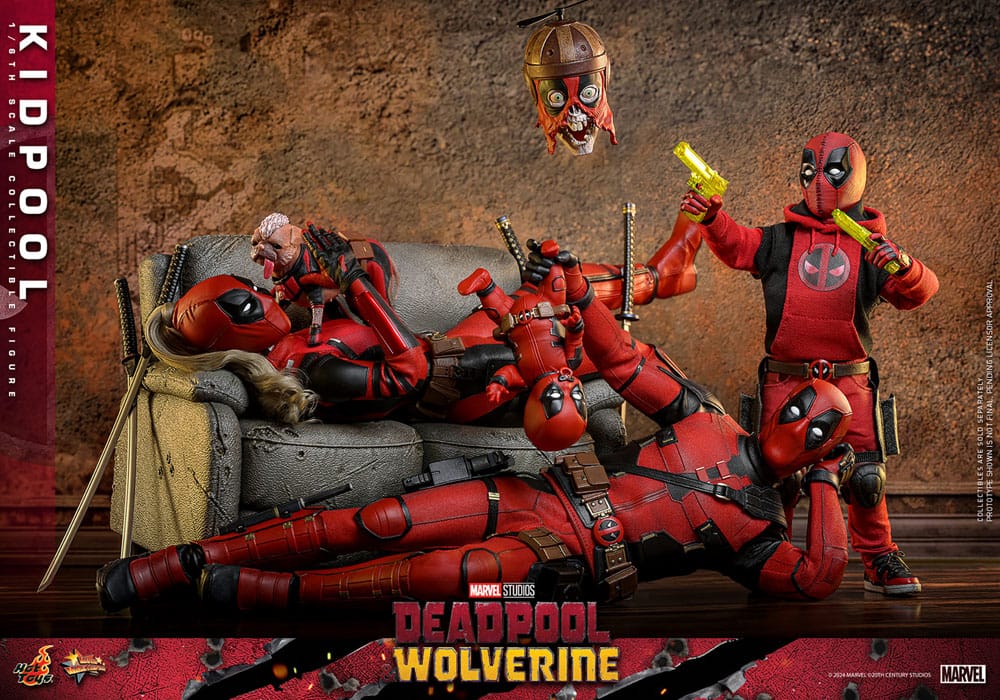 Deadpool & Wolverine Movie Masterpiece Action Figure 1/6 Kidpool 22 cm 4895228619266