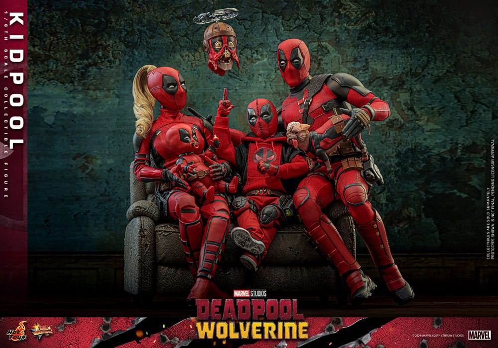 Deadpool & Wolverine Movie Masterpiece Action Figure 1/6 Kidpool 22 cm 4895228619266