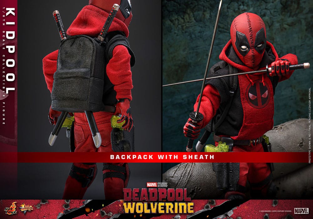 Deadpool & Wolverine Movie Masterpiece Action Figure 1/6 Kidpool 22 cm 4895228619266