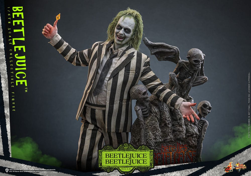 Beetlejuice Beetlejuice Movie Masterpiece Action Figure 1/6 Beetlejuice 30 cm 4895228619600