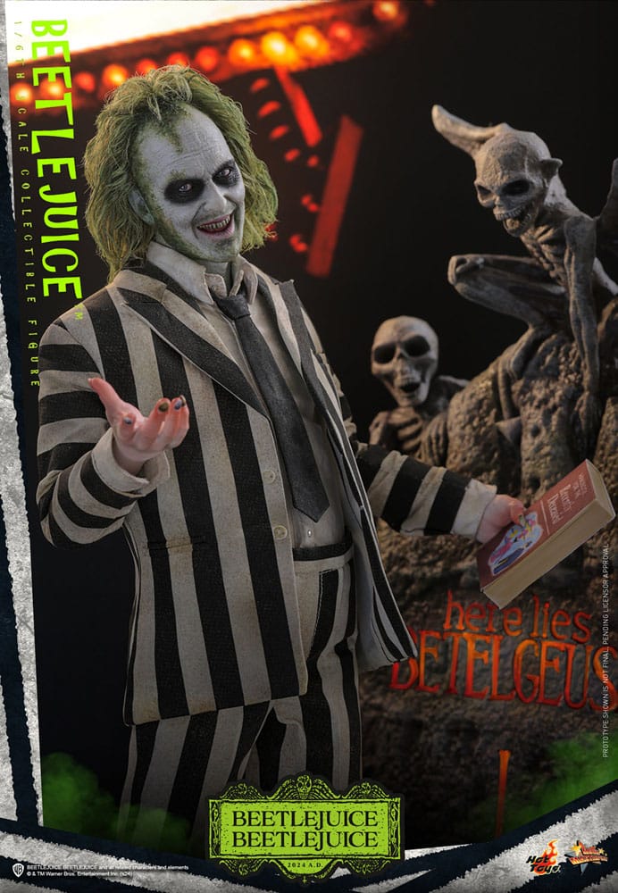 Beetlejuice Beetlejuice Movie Masterpiece Action Figure 1/6 Beetlejuice 30 cm 4895228619600