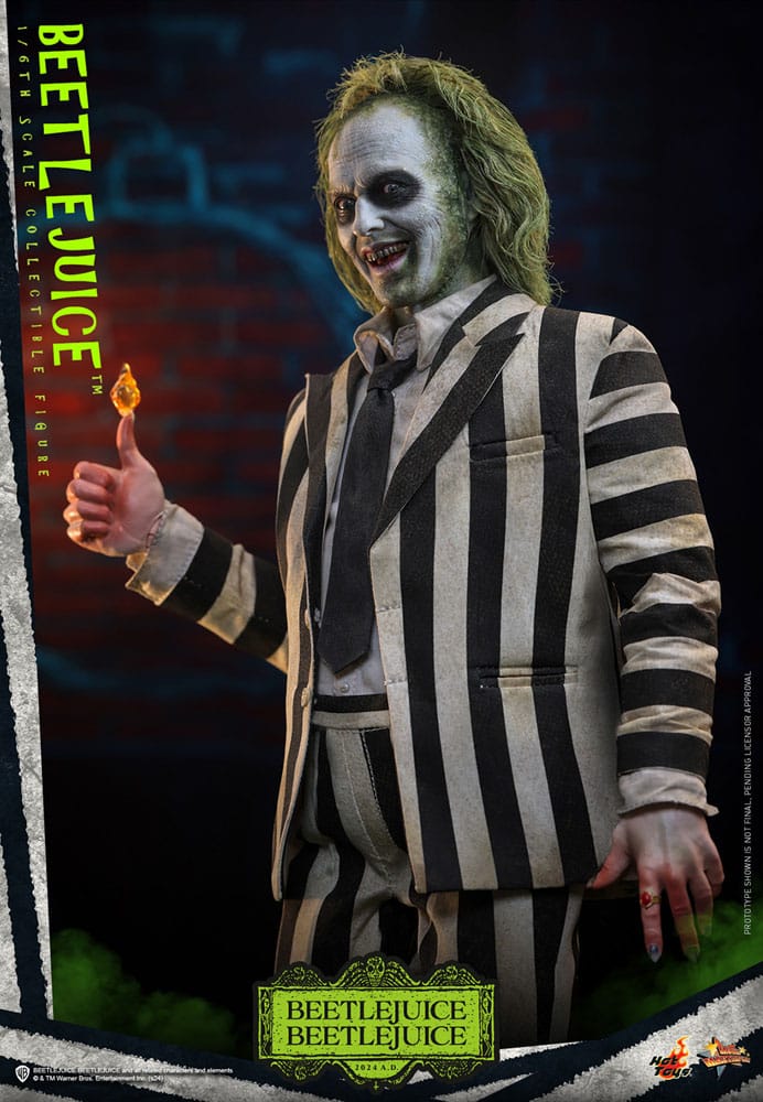 Beetlejuice Beetlejuice Movie Masterpiece Action Figure 1/6 Beetlejuice 30 cm 4895228619600