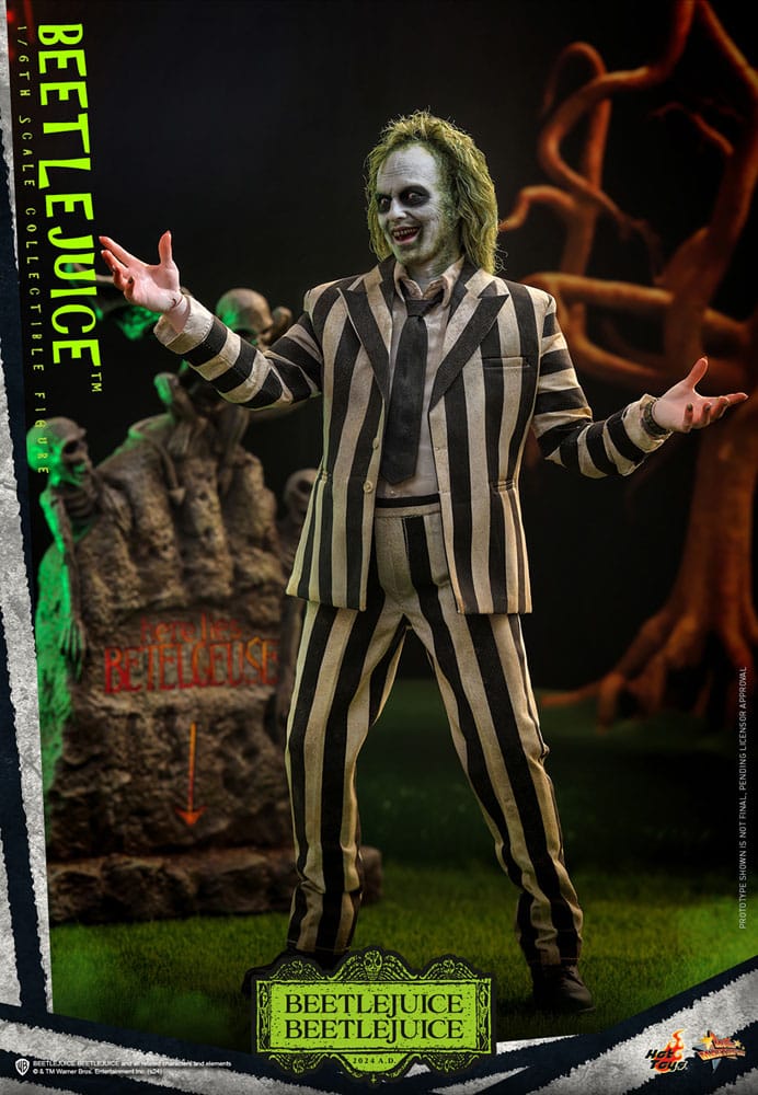 Beetlejuice Beetlejuice Movie Masterpiece Action Figure 1/6 Beetlejuice 30 cm 4895228619600