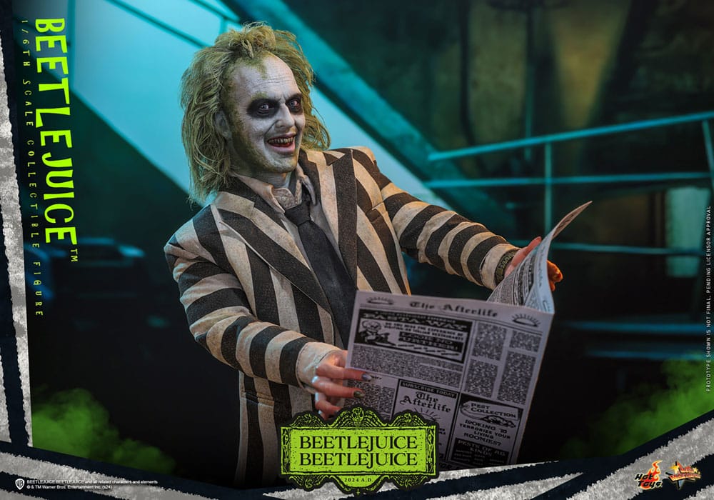 Beetlejuice Beetlejuice Movie Masterpiece Action Figure 1/6 Beetlejuice 30 cm 4895228619600