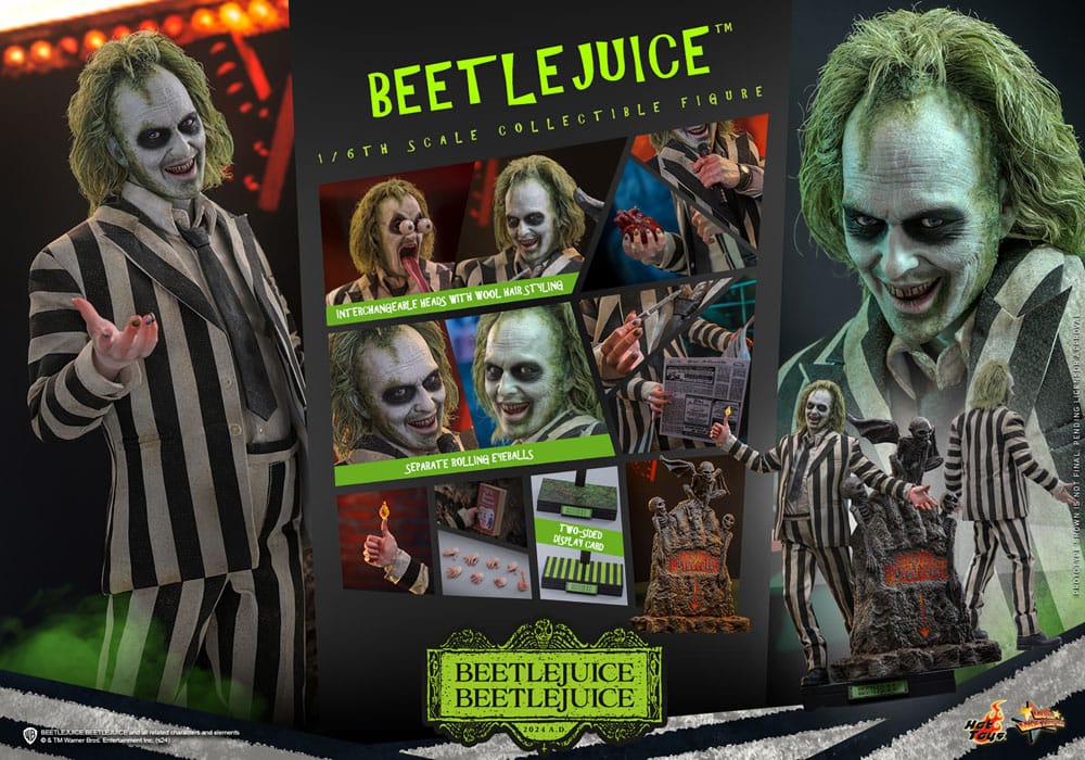 Beetlejuice Beetlejuice Movie Masterpiece Action Figure 1/6 Beetlejuice 30 cm 4895228619600