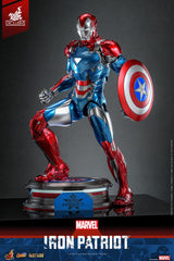 Marvel Comic Diecast Masterpiece Action Figure 1/6 Iron Patriot Hot Toys Exclusive 32 cm 4895228619174