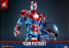 Marvel Comic Diecast Masterpiece Action Figure 1/6 Iron Patriot Hot Toys Exclusive 32 cm 4895228619174