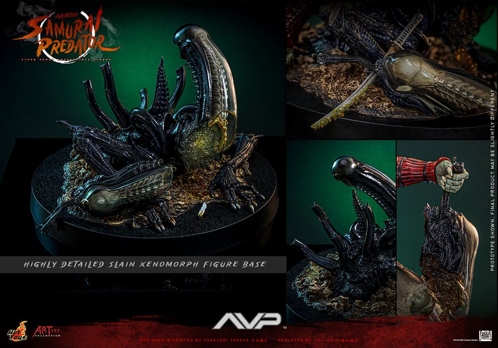 Alien vs. Predator Artist Collection Action Figure 1/6 Akaoni Samurai Predator 35 cm 4895228619570