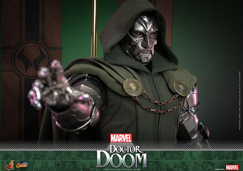 Marvel Comic Masterpiece Action Figure 1/6 Doctor Doom 33 cm 4895228619747