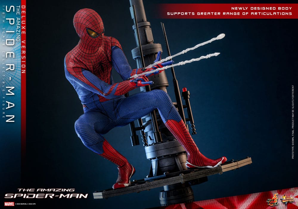 The Amazing Spider-Man Movie Masterpiece Action Figure 1/6 Spider-Man (Deluxe Version) 30 cm 4895228619709