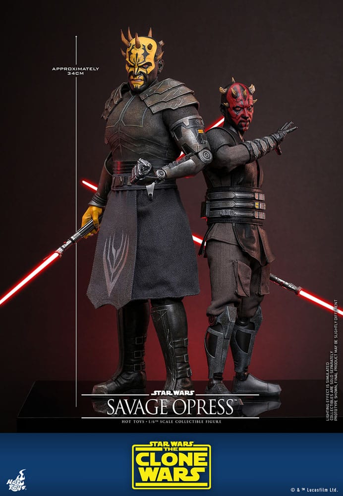 Star Wars: The Clone Wars Action Figure 1/6 Savage Opress 34 cm 4895228620170