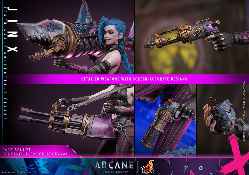 Arcane Action Figure 1/6 Jinx 27 cm 4895228620279