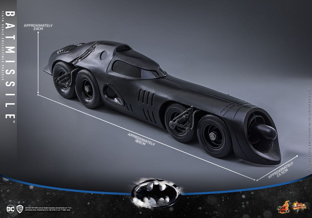 Batman Returns Movie Masterpiece Vehicle 1/6 Batmissile 109 cm 4895228620316