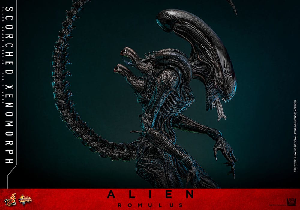 Alien: Romulus Movie Masterpiece Action Figure 1/6 Scorched Xenomorph 44 cm 4895228620361