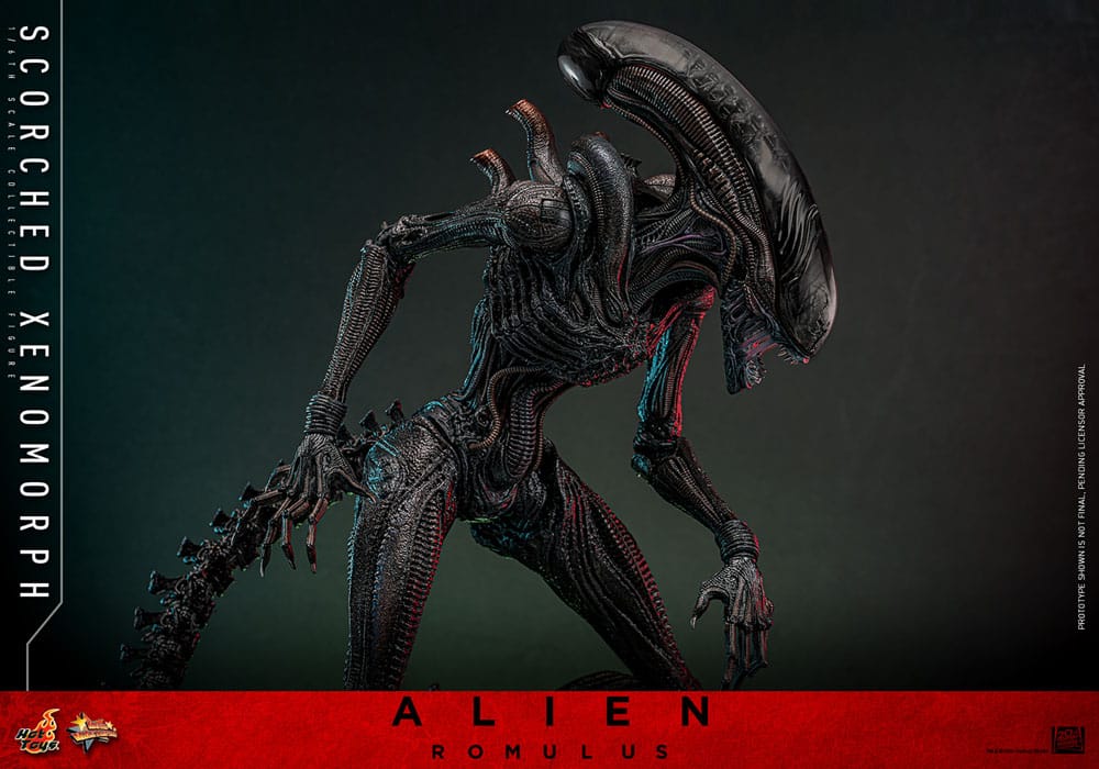 Alien: Romulus Movie Masterpiece Action Figure 1/6 Scorched Xenomorph 44 cm 4895228620361