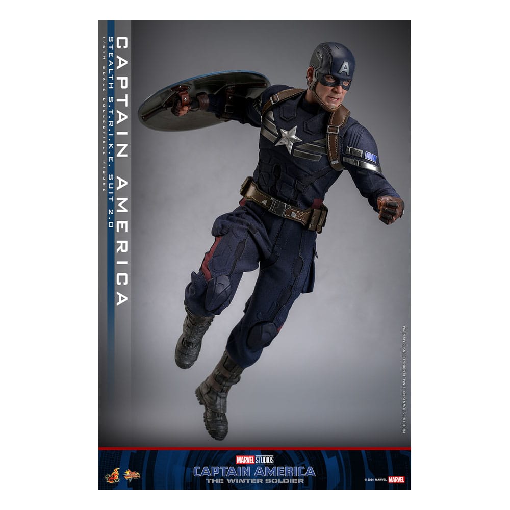 Captain America: The Winter Soldier Movie Masterpiece Action Figure 1/6 Captain America (Stealth S.T.R.I.K.E. Suit) 2.0 31 cm 4895228620354