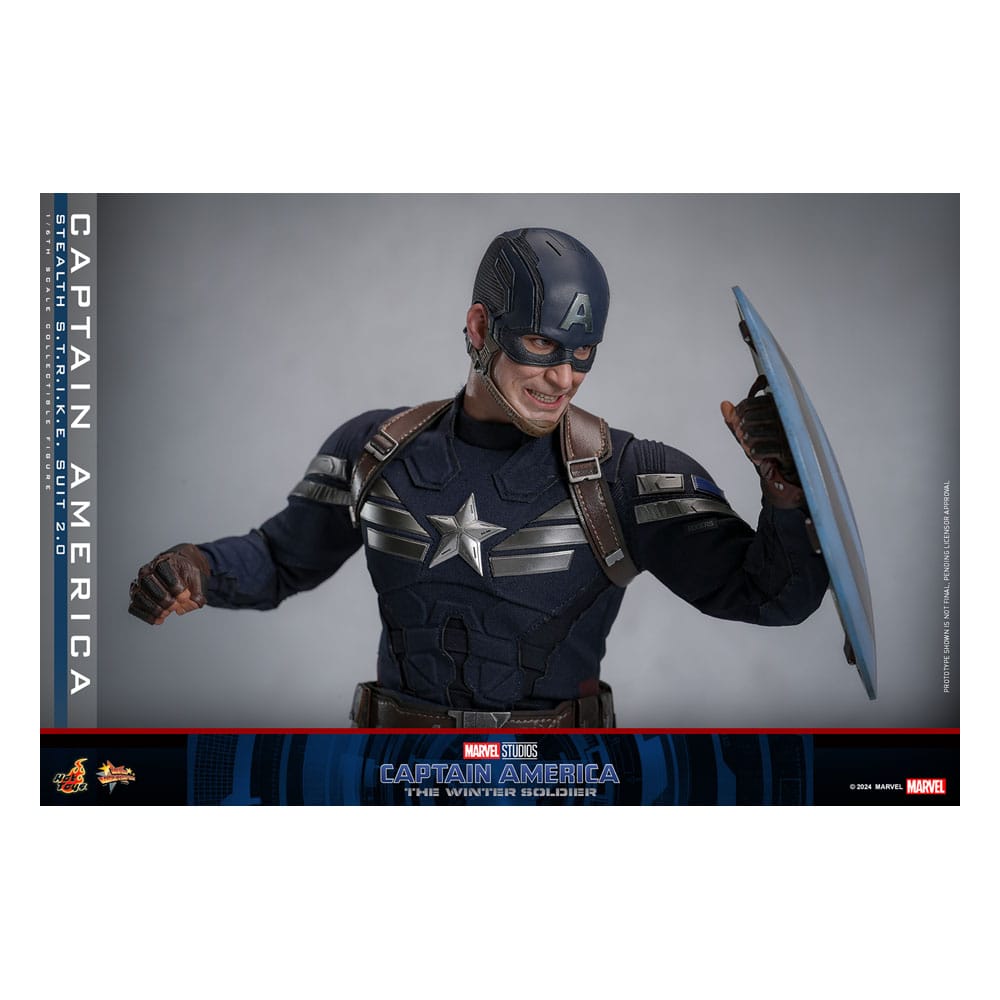 Captain America: The Winter Soldier Movie Masterpiece Action Figure 1/6 Captain America (Stealth S.T.R.I.K.E. Suit) 2.0 31 cm 4895228620354