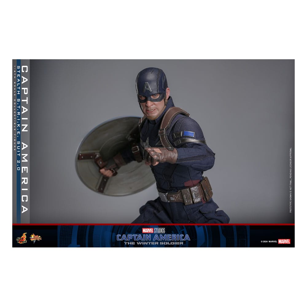 Captain America: The Winter Soldier Movie Masterpiece Action Figure 1/6 Captain America (Stealth S.T.R.I.K.E. Suit) 2.0 31 cm 4895228620354