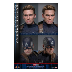 Captain America: The Winter Soldier Movie Masterpiece Action Figure 1/6 Captain America (Stealth S.T.R.I.K.E. Suit) 2.0 31 cm 4895228620354