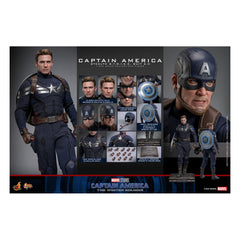 Captain America: The Winter Soldier Movie Masterpiece Action Figure 1/6 Captain America (Stealth S.T.R.I.K.E. Suit) 2.0 31 cm 4895228620354